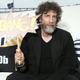 Neil Gaiman as the personification of one of his tweets